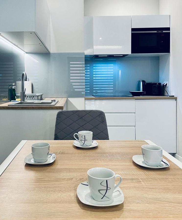 Modern Silver Apartment Krasków Exterior foto