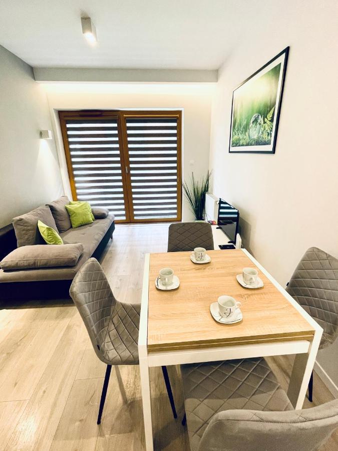 Modern Silver Apartment Krasków Exterior foto